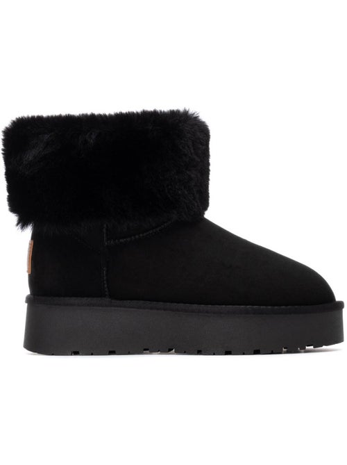 Bottines femme fourrées - Kiabi