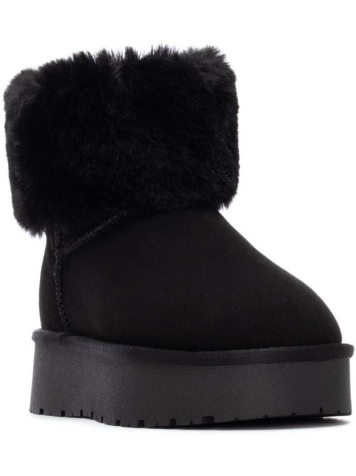 Bottines femme fourrées - Kiabi