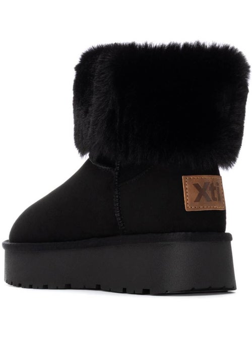 Bottines femme fourrées - Kiabi