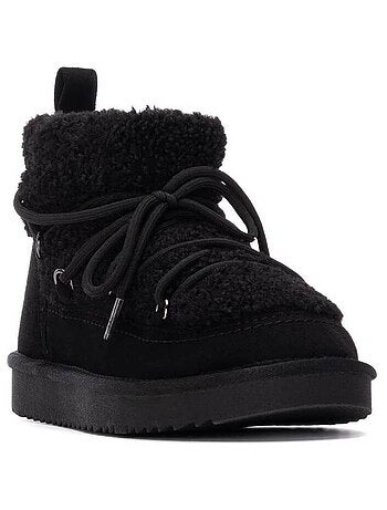Bottines femme fourrées