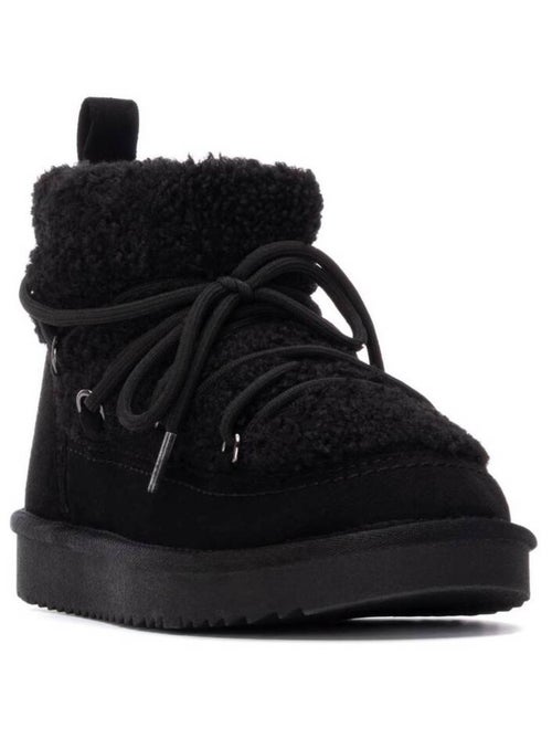 Bottines femme fourrées - Kiabi