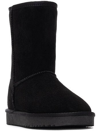 Bottines femme fourrées