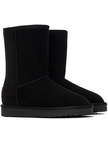 Bottines femme fourrées