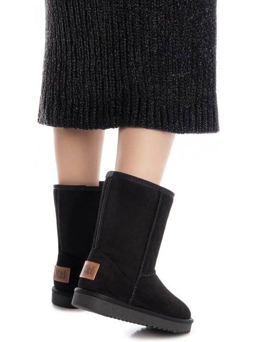 Bottines femme fourrées - Kiabi