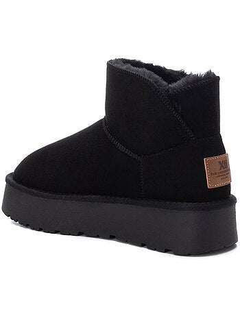 Bottines femme fourrées