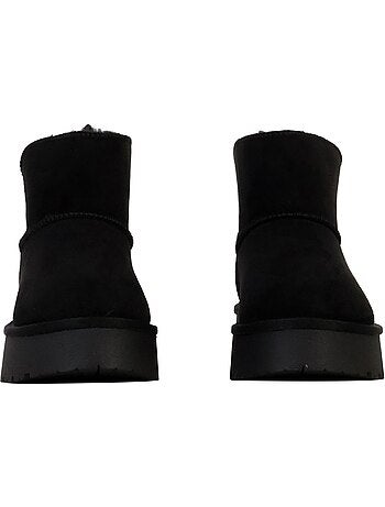 Bottines femme fourrées