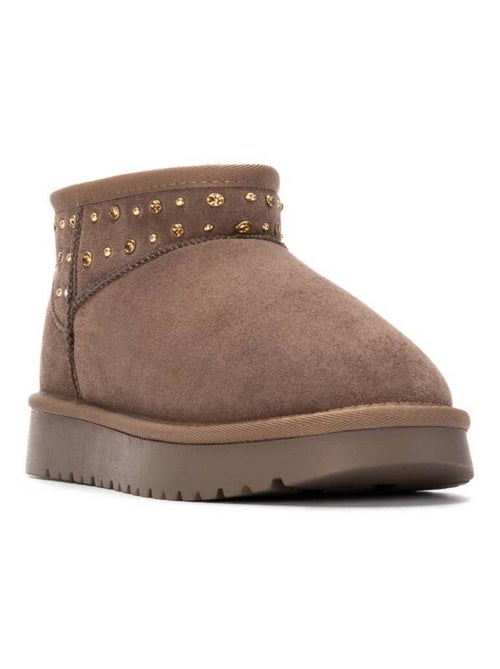 Bottines femme fourrées - Kiabi