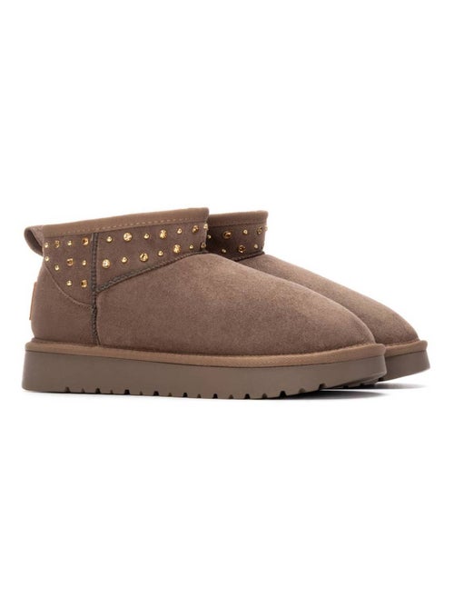 Bottines femme fourrées - Kiabi