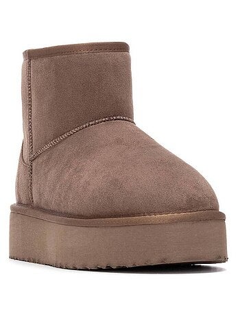 Bottines femme fourrées