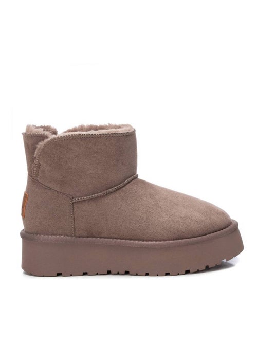 Bottines femme fourrées - Kiabi