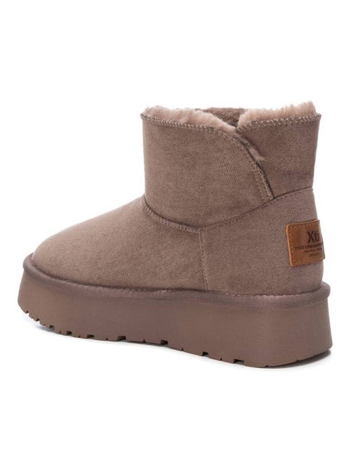 Bottines femme fourrées - Kiabi