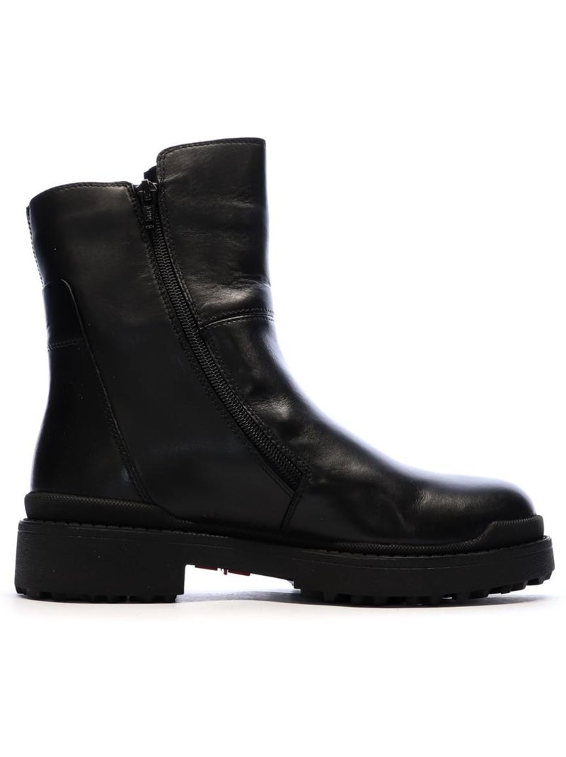 Bottines  Femme Geox Nevegal Noir - Kiabi