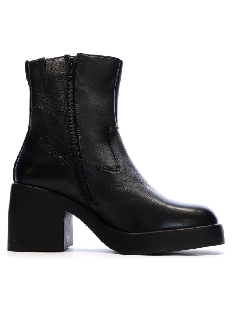 Bottines femme kaporal Noir - Kiabi