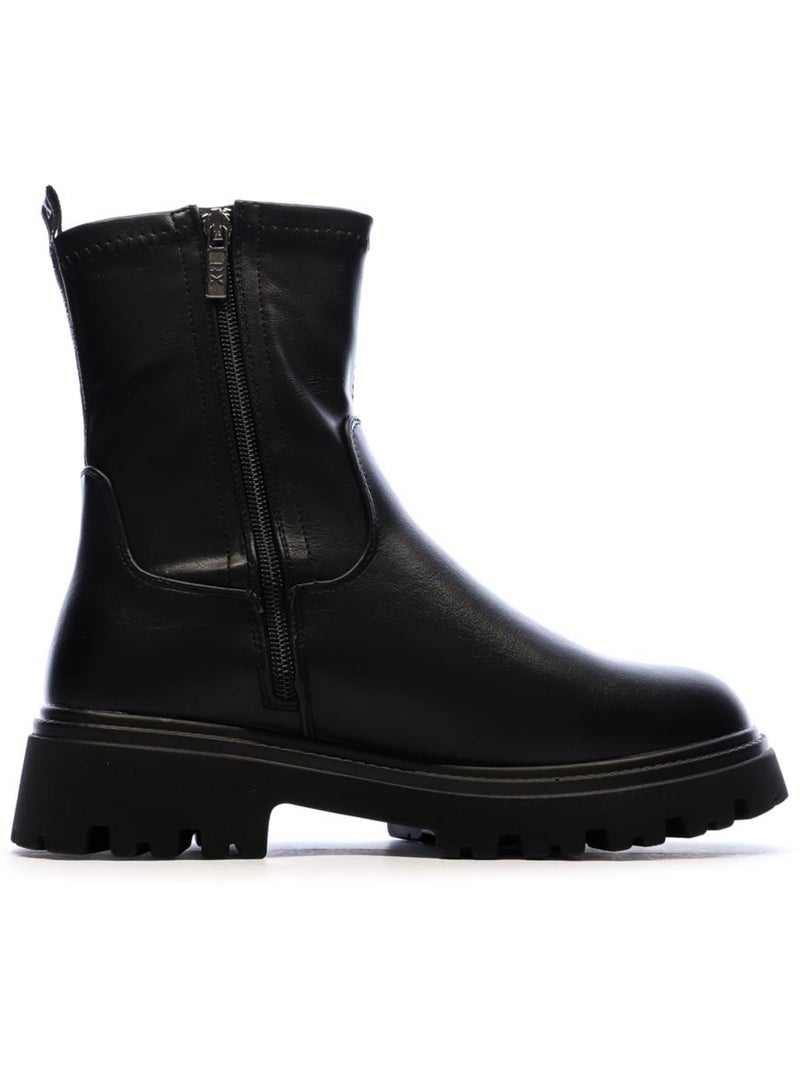 Bottines Femme Noir - Kiabi