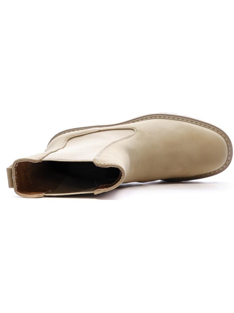 Bottines Femme Only Beige - Kiabi
