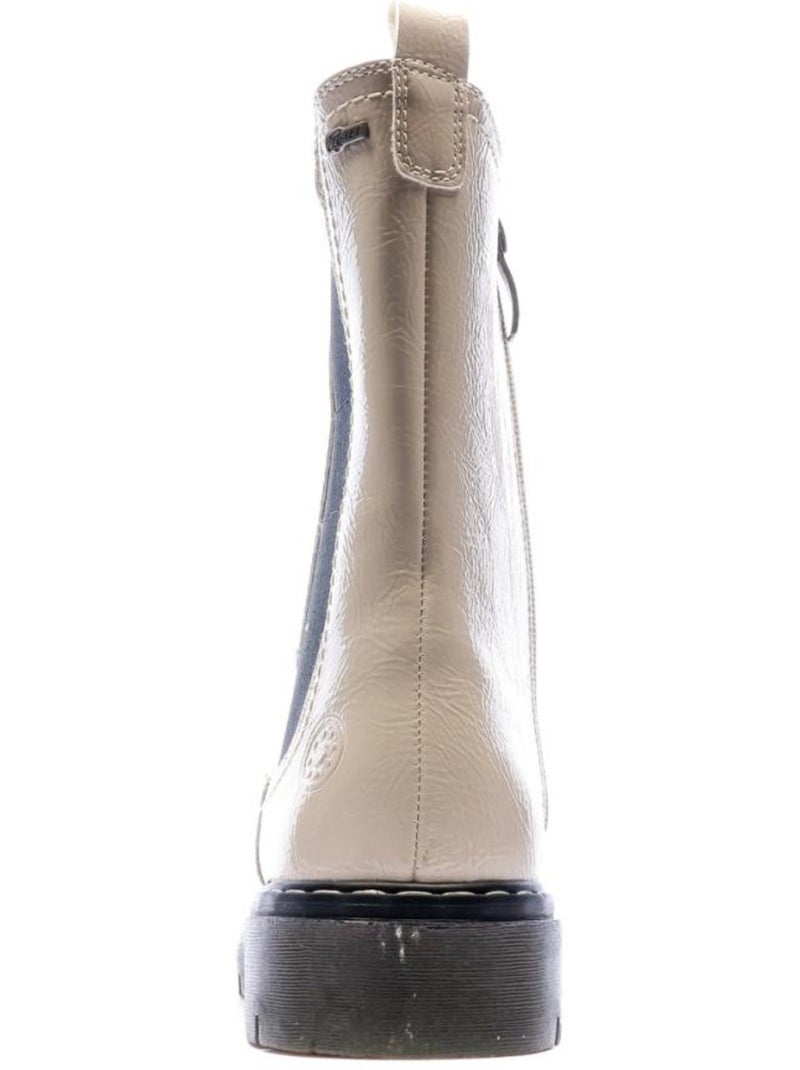 Bottines Femme Relife Beige - Kiabi