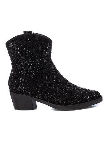 Bottines femme style cowboy