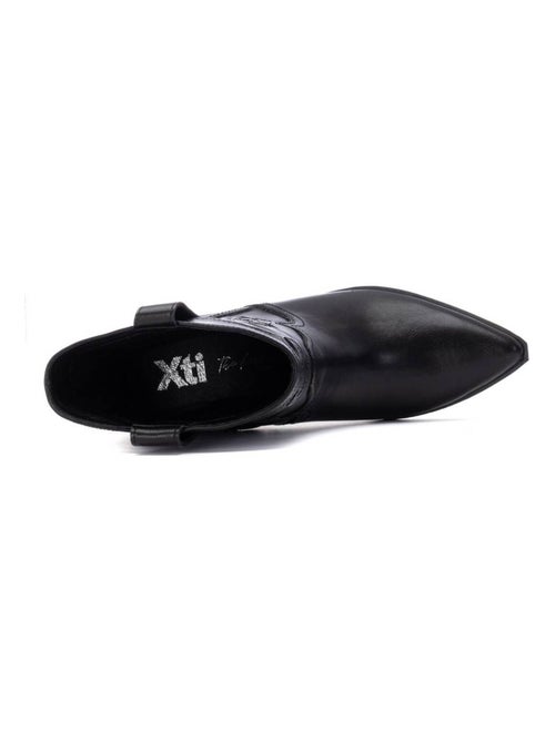 Bottines femme style cowboy - Kiabi
