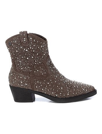 Bottines femme style cowboy