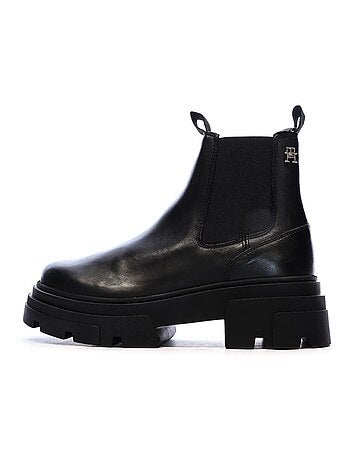 Bottines Femme Tommy Hilfiger Combat Leather Low