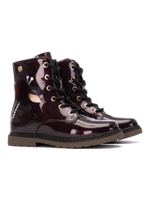 Bottines fillettes à fermeture éclair - Kiabi