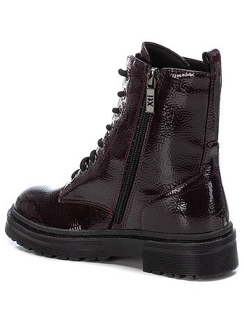 Bottines fillettes à fermeture éclair