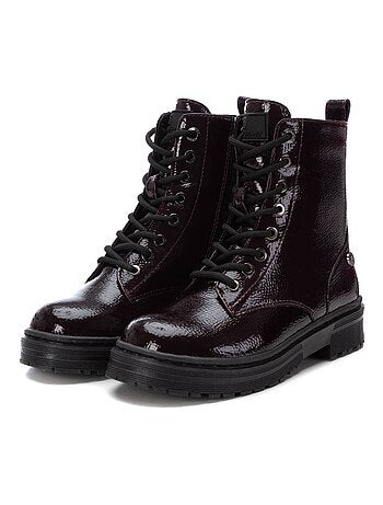 Bottines fillettes à fermeture éclair