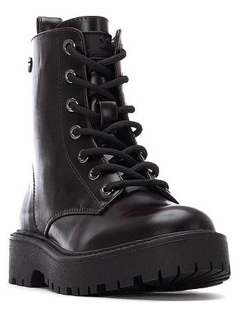 Bottines fillettes à fermeture éclair