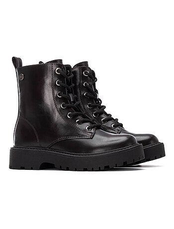 Bottines fillettes à fermeture éclair