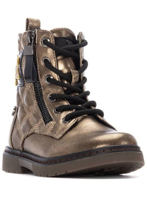 Bottines fillettes à fermeture éclair - Kiabi