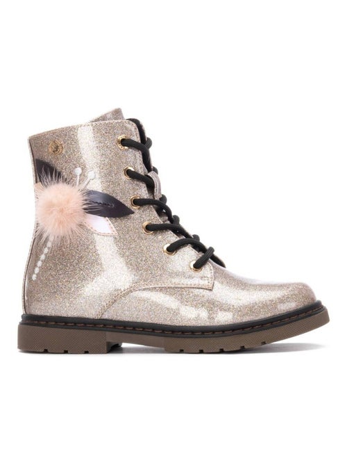 Bottines fillettes à fermeture éclair - Kiabi