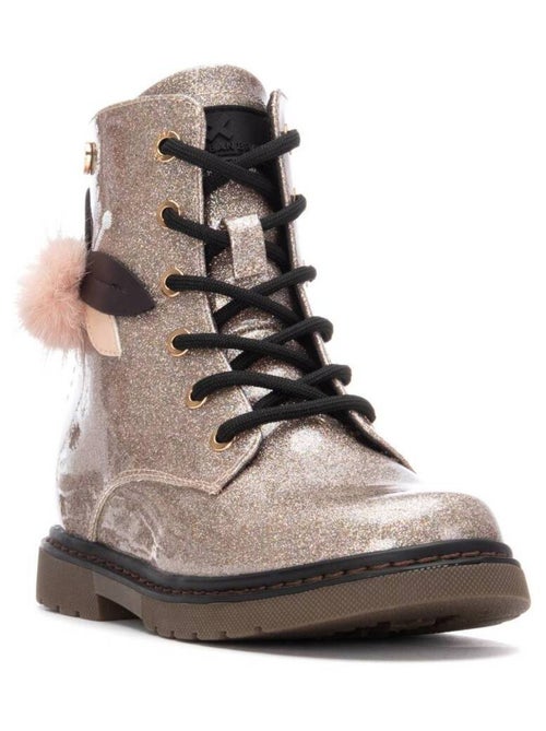 Bottines fillettes à fermeture éclair - Kiabi