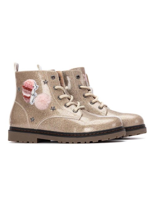 Bottines fillettes à fermeture éclair - Kiabi
