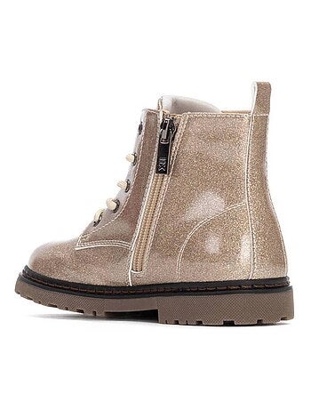 Bottines fillettes à fermeture éclair
