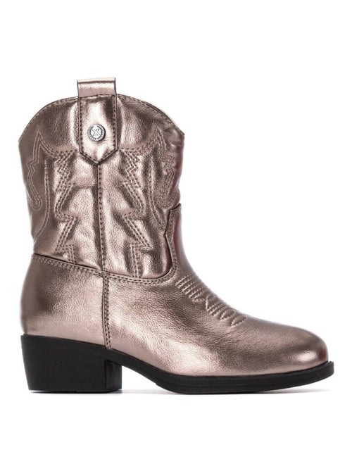Bottines fillettes à fermeture éclair - Kiabi