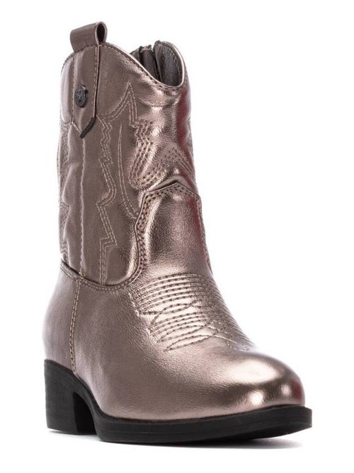 Bottines fillettes à fermeture éclair - Kiabi