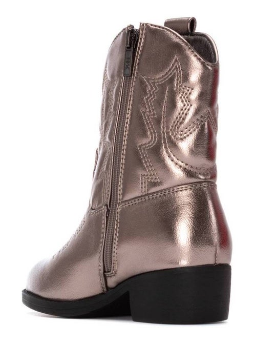 Bottines fillettes à fermeture éclair - Kiabi