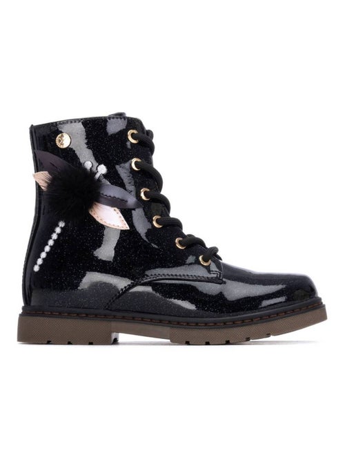 Bottines fillettes à fermeture éclair - Kiabi