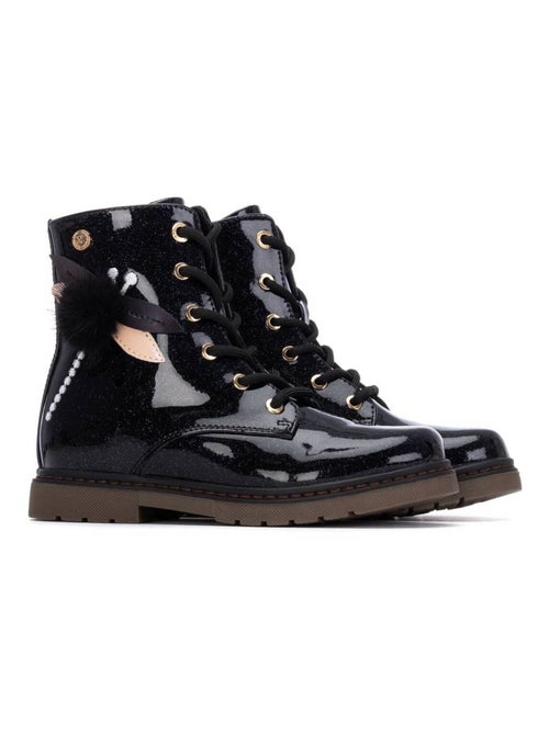 Bottines fillettes à fermeture éclair - Kiabi