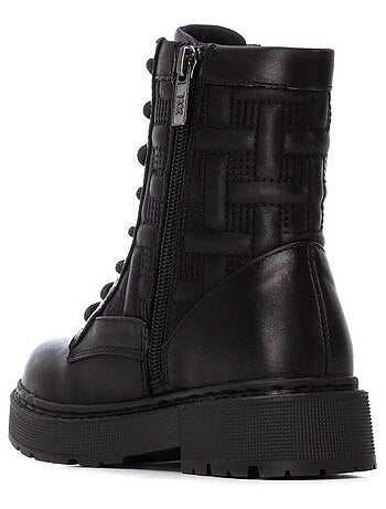 Bottines fillettes à fermeture éclair