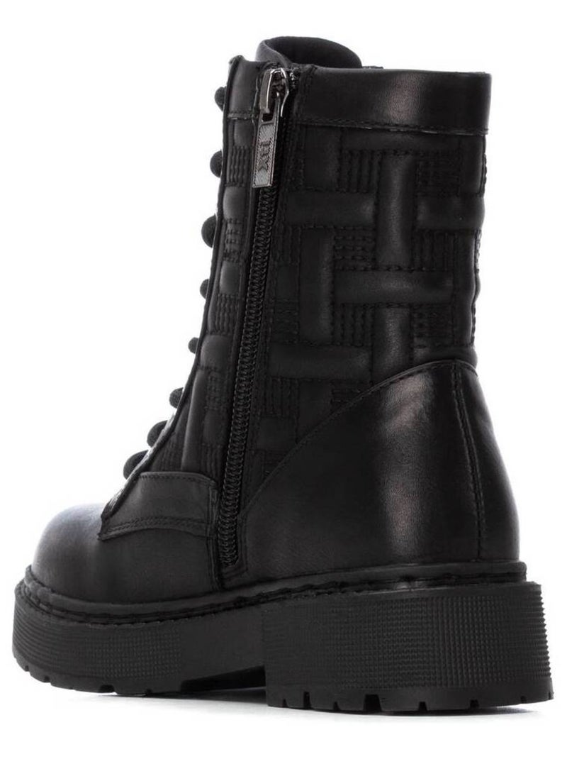 Bottines fillettes à fermeture éclair Noir - Kiabi