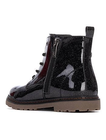 Bottines fillettes à fermeture éclair