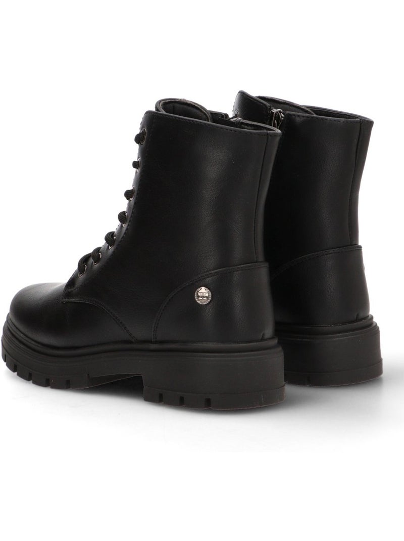 Bottines fillettes à fermeture éclair Noir - Kiabi
