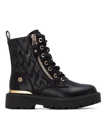 Bottines fillettes à fermeture éclair