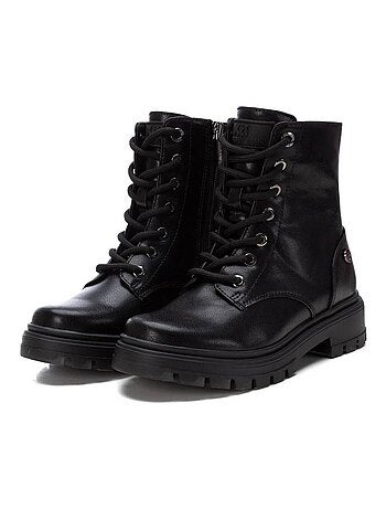 Bottines fillettes à fermeture éclair