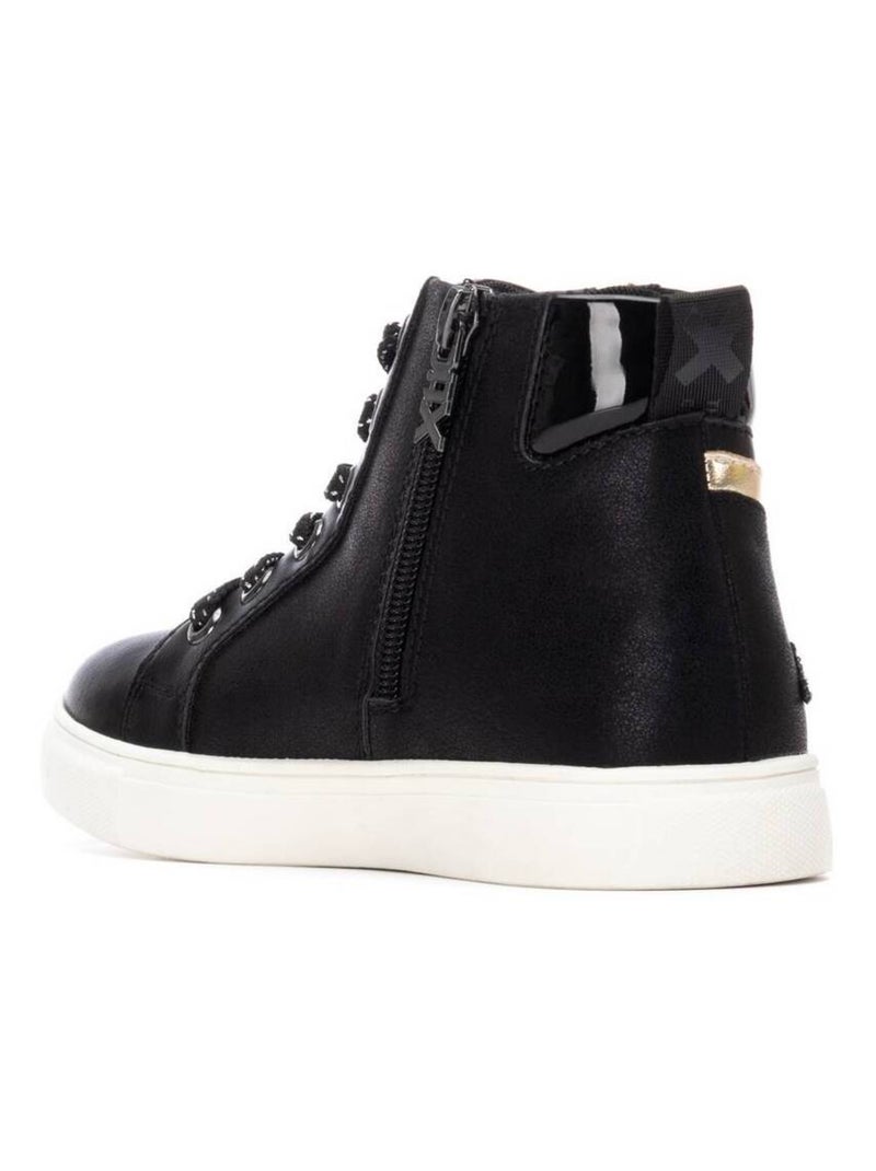 Bottines fillettes à fermeture éclair Noir - Kiabi