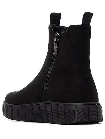 Bottines fillettes à fermeture éclair
