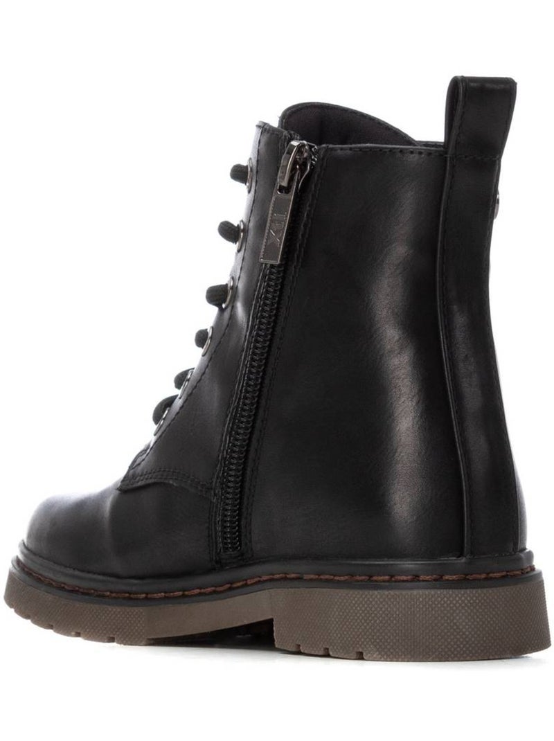 Bottines fillettes à fermeture éclair Noir - Kiabi