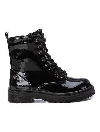 Bottines fillettes à fermeture éclair