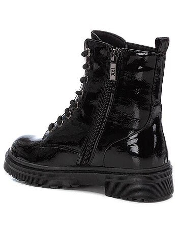 Bottines fillettes à fermeture éclair
